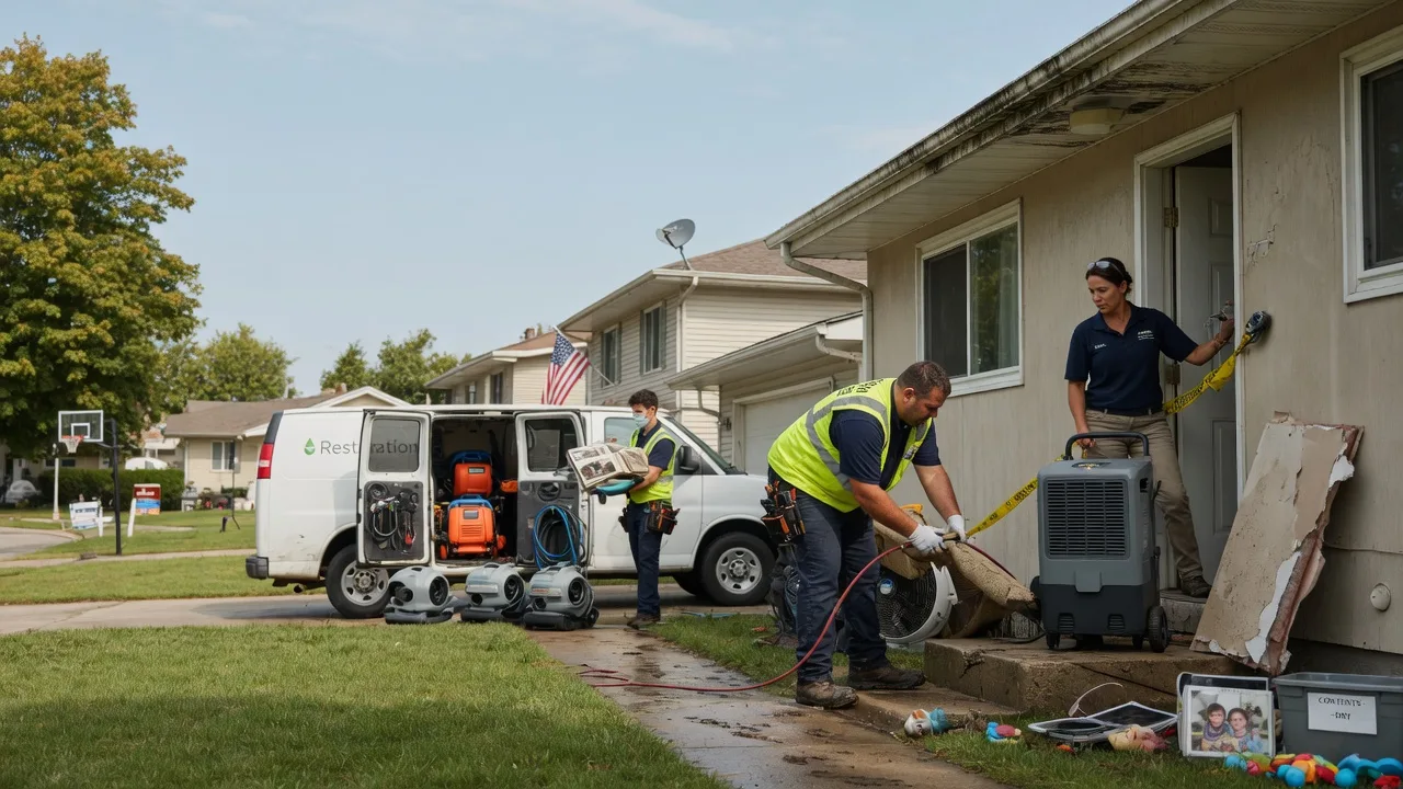 Water Damage Restoration in Ellerbe, NC near me